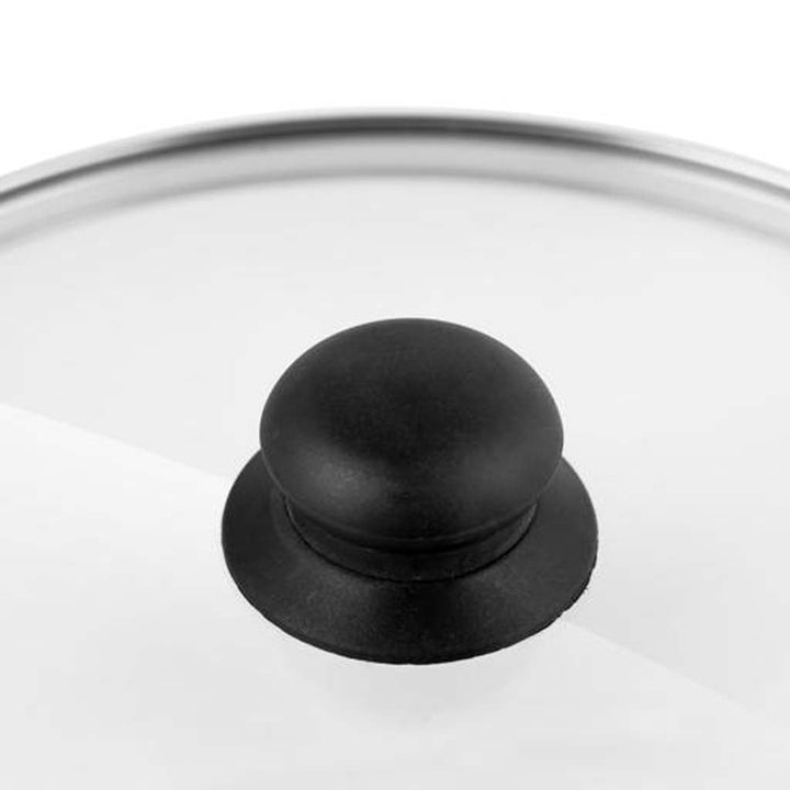 24cm Glass Lid & Bakelite Knob - Wide Range - Souk Al RasCookware Accessories