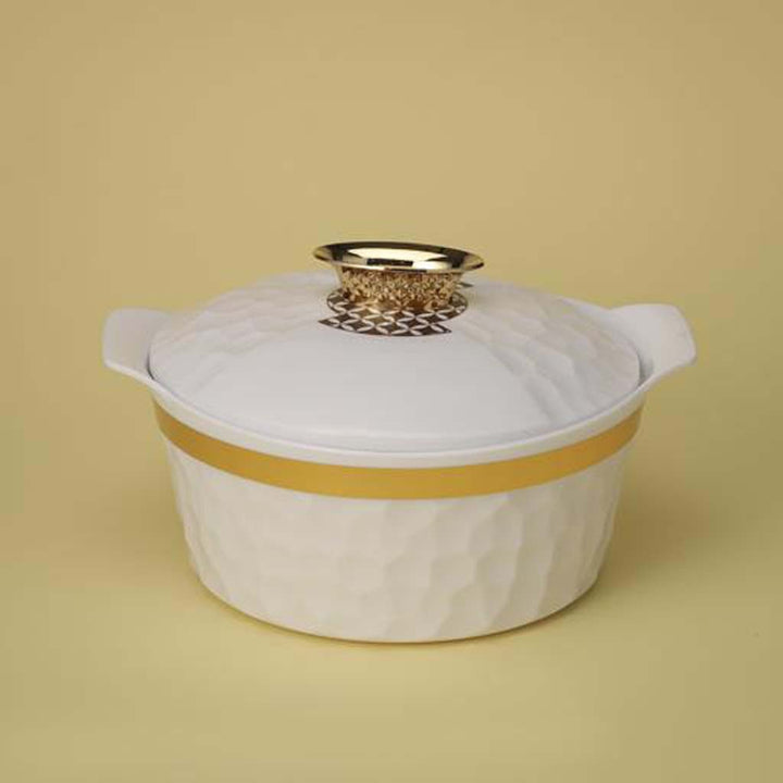 2500ML Royal Platina Insulated Casserole w/ Double Wall, Twist Lock - Souk Al RasKitchen & Dining