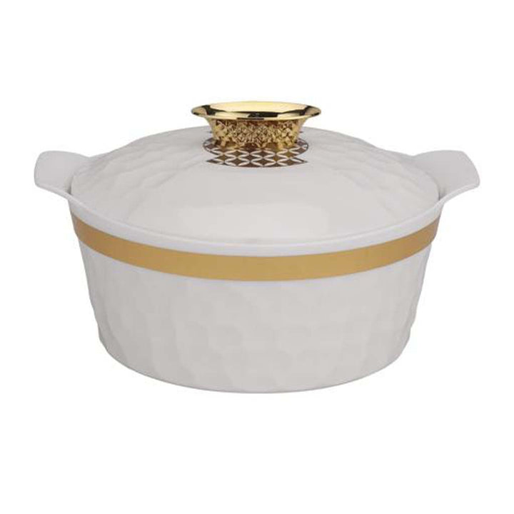 2500ML Royal Platina Insulated Casserole w/ Double Wall, Twist Lock - Souk Al RasKitchen & Dining