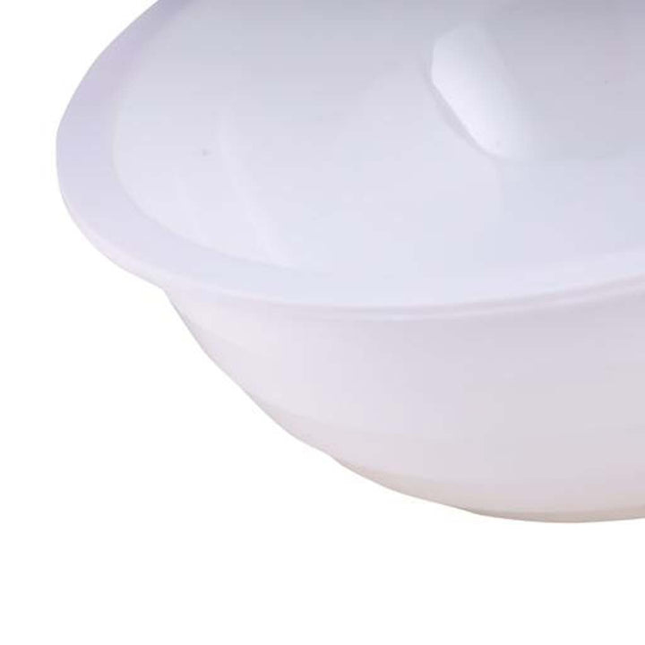 2.5L Soft White Acrylic Bowl - Souk Al RasSERVEWARE