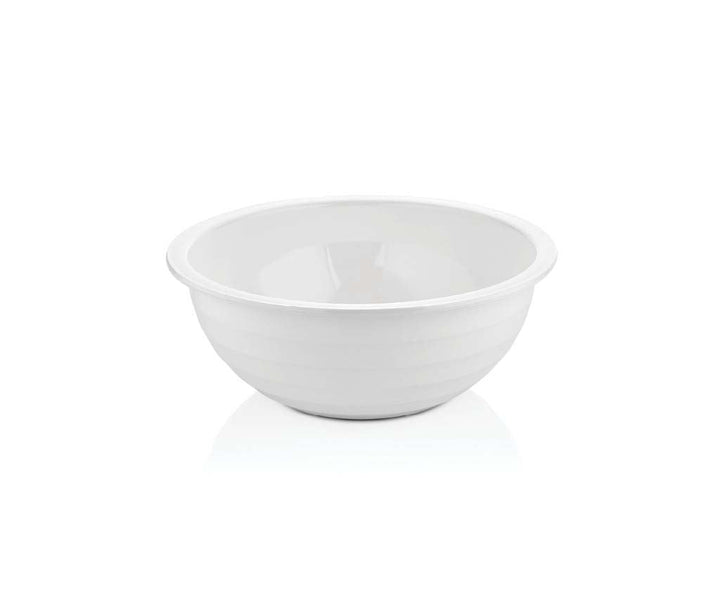 2.5L Soft White Acrylic Bowl - Souk Al RasSERVEWARE