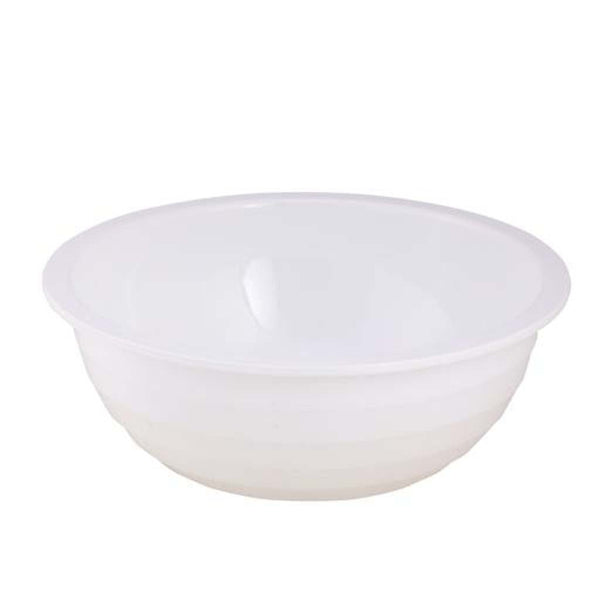 2.5L Soft White Acrylic Bowl - Souk Al RasSERVEWARE