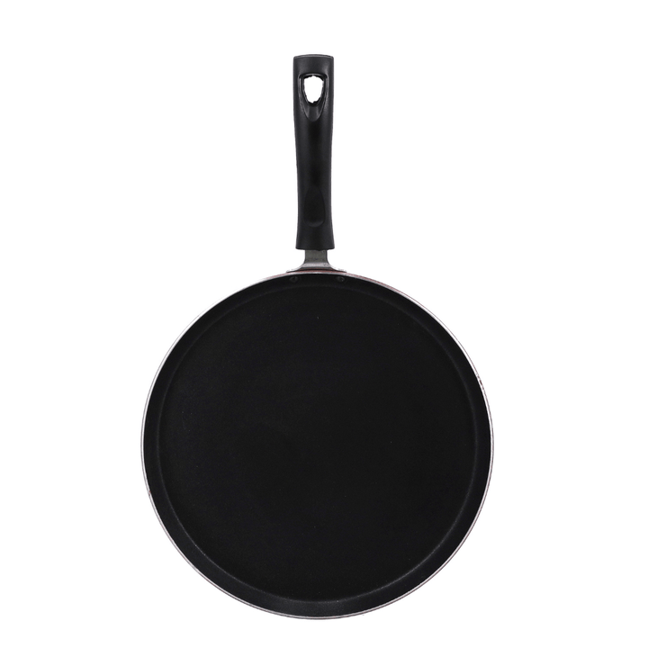 28CM Non - Stick Flat Tawa, Premium Quality Aluminium - Souk Al RasCookware