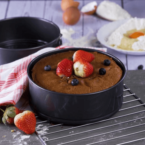 2PCS Non - Stick Springform Cake Pan - Tin with Loose Base - Souk Al RasBakeware