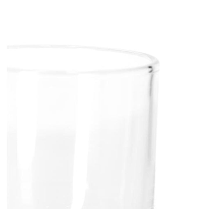 DELCASA 3-Piece Set of 8 oz/240 ml Glass Cups with Handles - Portable Drinking Glasses for Water and More