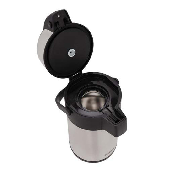 3000ml Stainless Steel Airpot Flask | Pump Pour System - Dallah - Souk Al RasThermoses