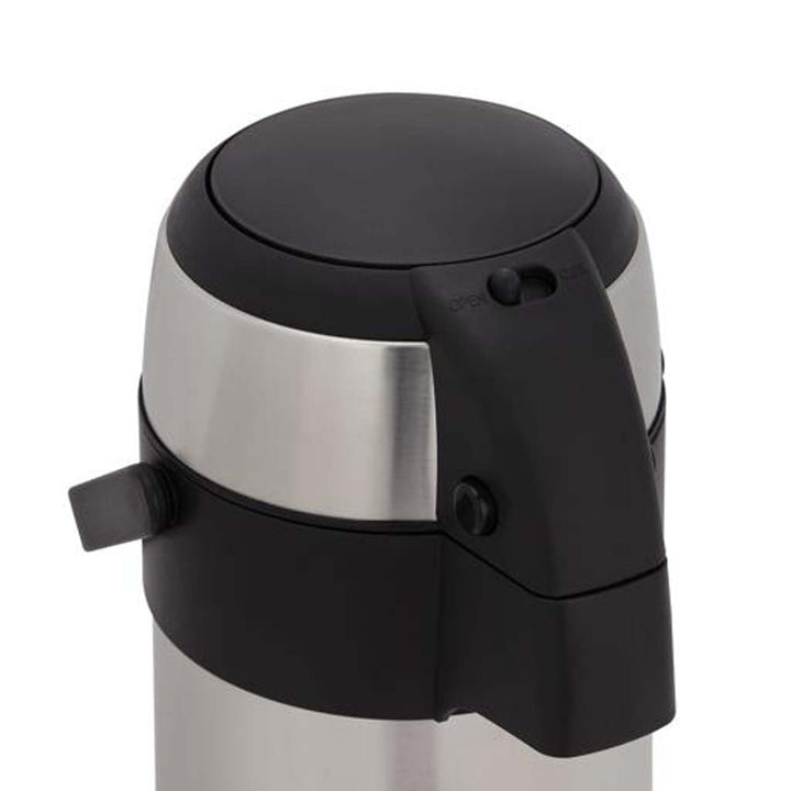 3000ml Stainless Steel Airpot Flask | Pump Pour System - Dallah - Souk Al RasThermoses