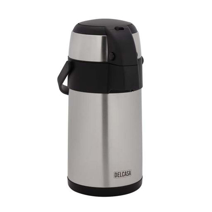 3000ml Stainless Steel Airpot Flask | Pump Pour System - Dallah - Souk Al RasThermoses