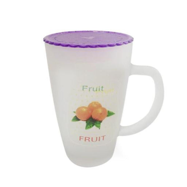 325ML Freezable Mug with Fruit Design and Lid - Keep Your Drinks Frosty in this Frozen Mug Jug 11oz - Souk Al RasDinnerware