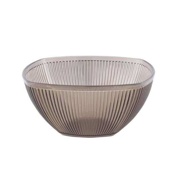 3350ml Smoked Gray Acrylic Bowl - Souk Al RasSERVEWARE