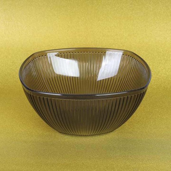 3350ml Smoked Gray Acrylic Bowl - Souk Al RasSERVEWARE