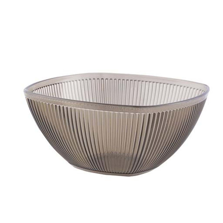 3350ml Smoked Gray Acrylic Bowl - Souk Al RasSERVEWARE