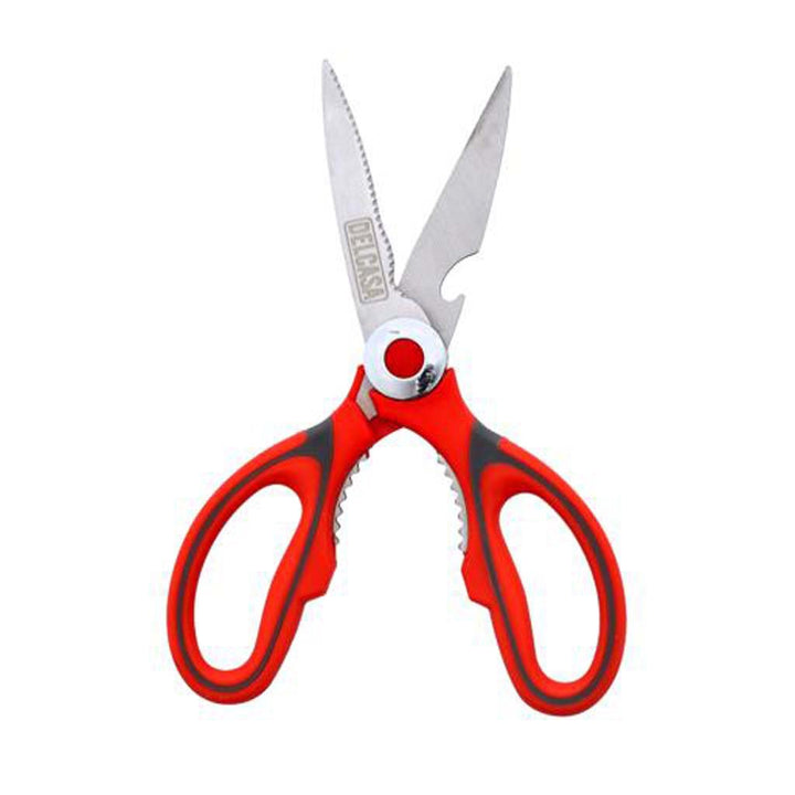 3in1 Kitchen Shears, Strong Stainless Steel - Cutting, Cracking, Peeling - Souk Al RasKitchen Tools & Utensils