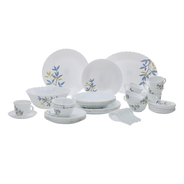 Opalware Dinner Set with Elegant lavander Design 44Pcs