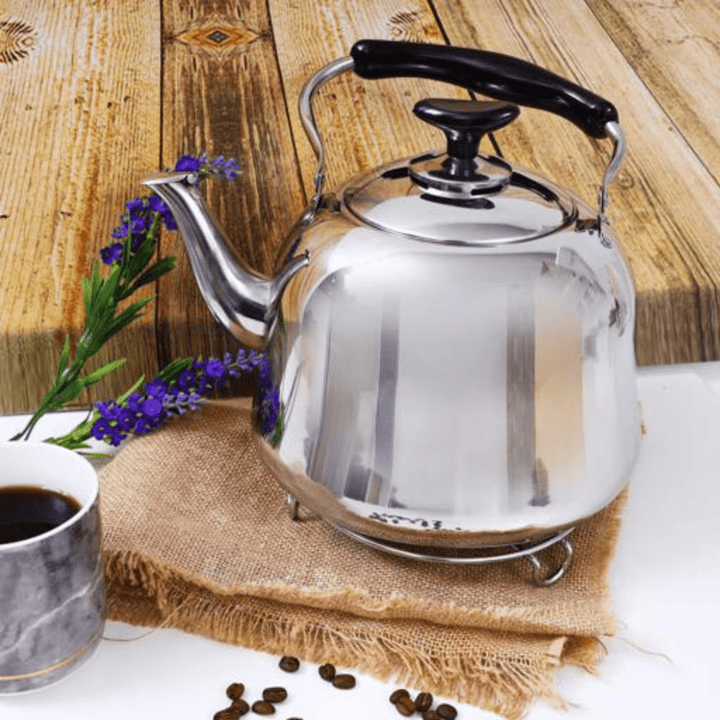 5 Liter Stainless Steel Whistling Tea Kettle - Portable, Heat Resistant - Souk Al RasCookware