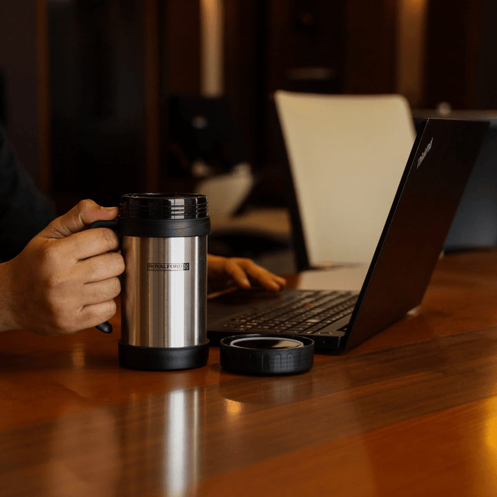 500ml Stainless Steel Double Wall Vacuum Mug - Souk Al RasVacuum Flasks and Thermos