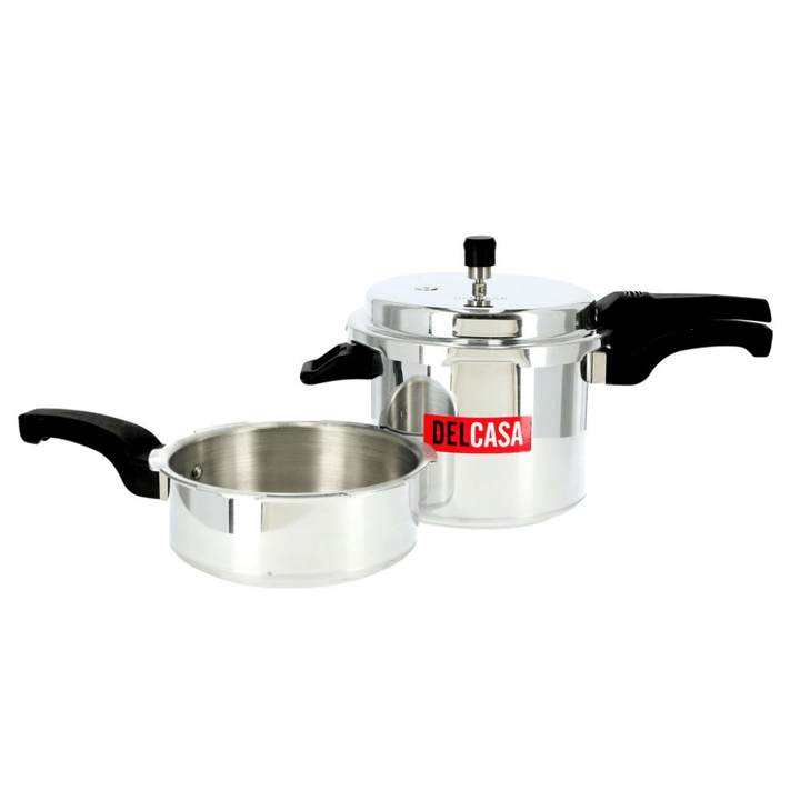 5L + 3L Aluminium Pressure Cooker Combo - Souk Al RasPressure Cookers & Canners