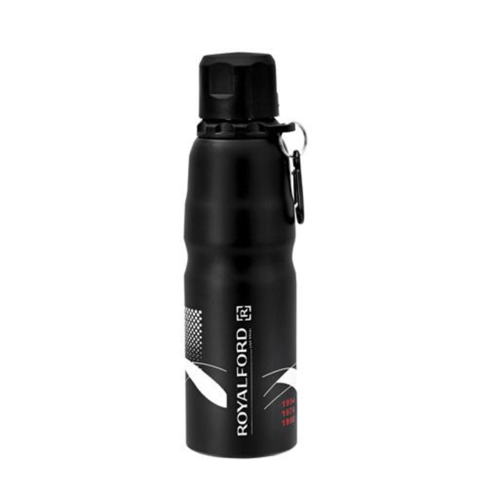 750ml Black Stainless Steel Sports Bottle - Souk Al RasDrinkware