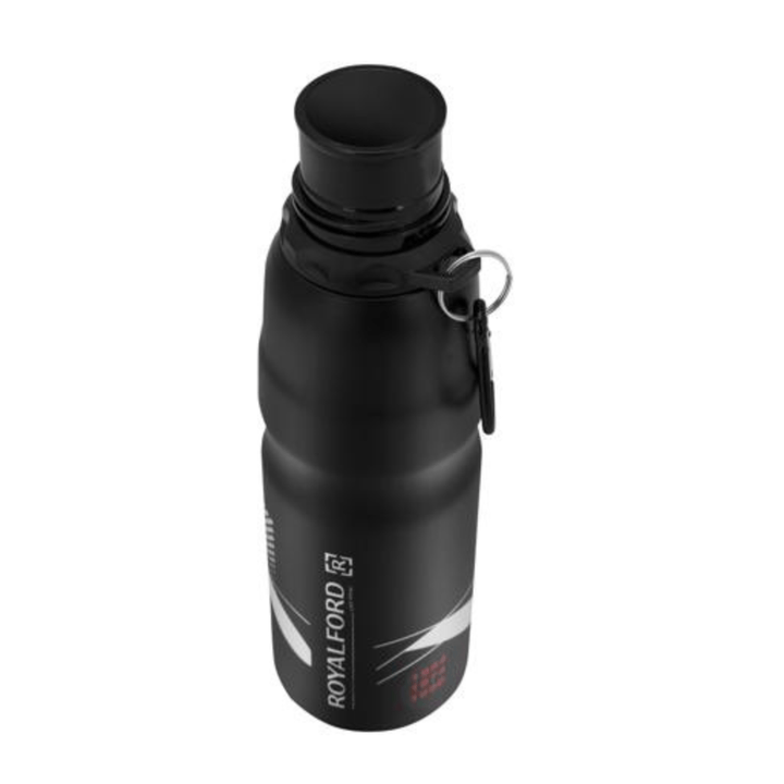 750ml Black Stainless Steel Sports Bottle - Souk Al RasDrinkware