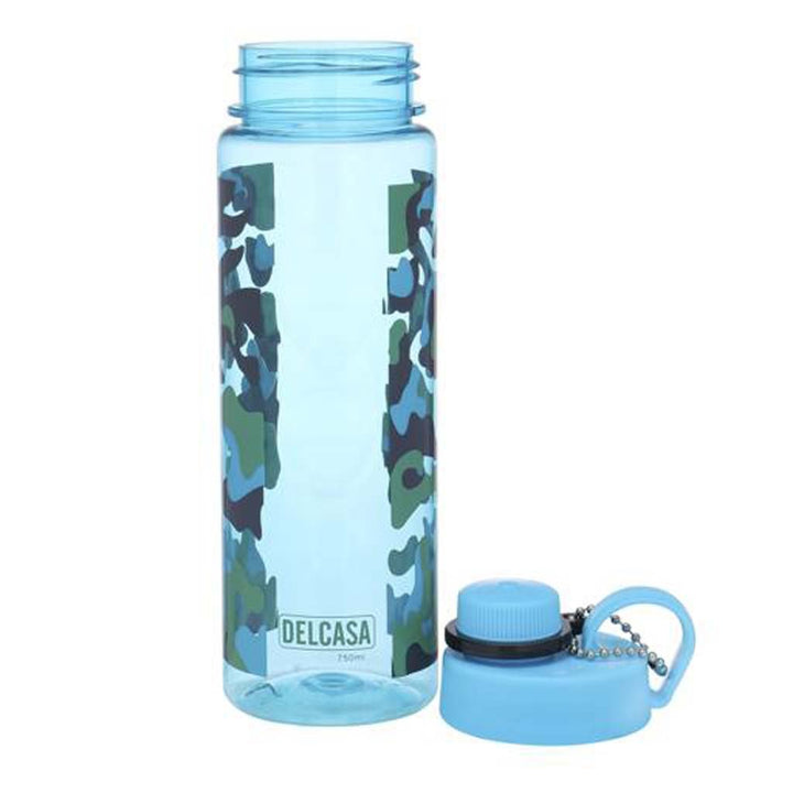 750ml Leak - Proof Water Bottle - Ideal for Travel, Camping, Trekking, Unbreakable, Food - Grade - Souk Al RasWater Bottles