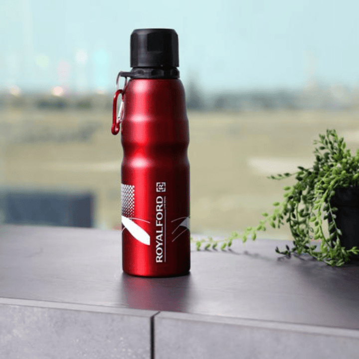 750ml Red Stainless Steel Sports Bottle - Souk Al RasDrinkware