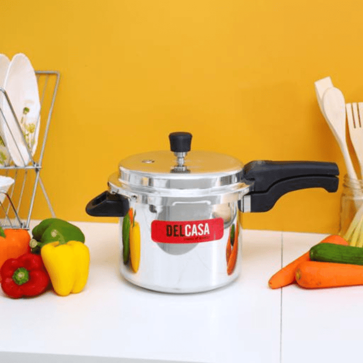 7.5L Aluminium Pressure Cooker Easy to clean and maintain - Souk Al RasPressure Cookers & Canners