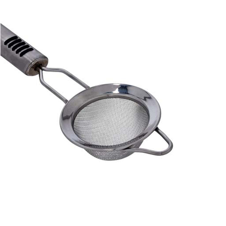 7cm Stainless Steel Tea Strainer with TRP/PP Handle | Fine Mesh Sieve | Food Grade Material. - Souk Al RasKitchen Tools & Utensils