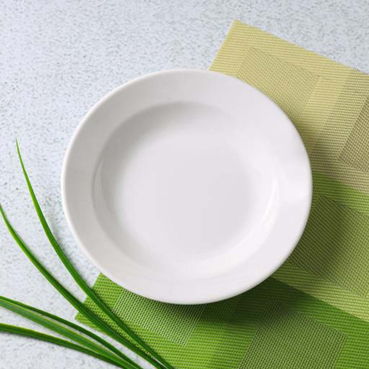 8" Deep Soup Plate, Melamine, Durable, Chip - Resistant, Dishwasher Safe - Souk Al RasSERVEWARE