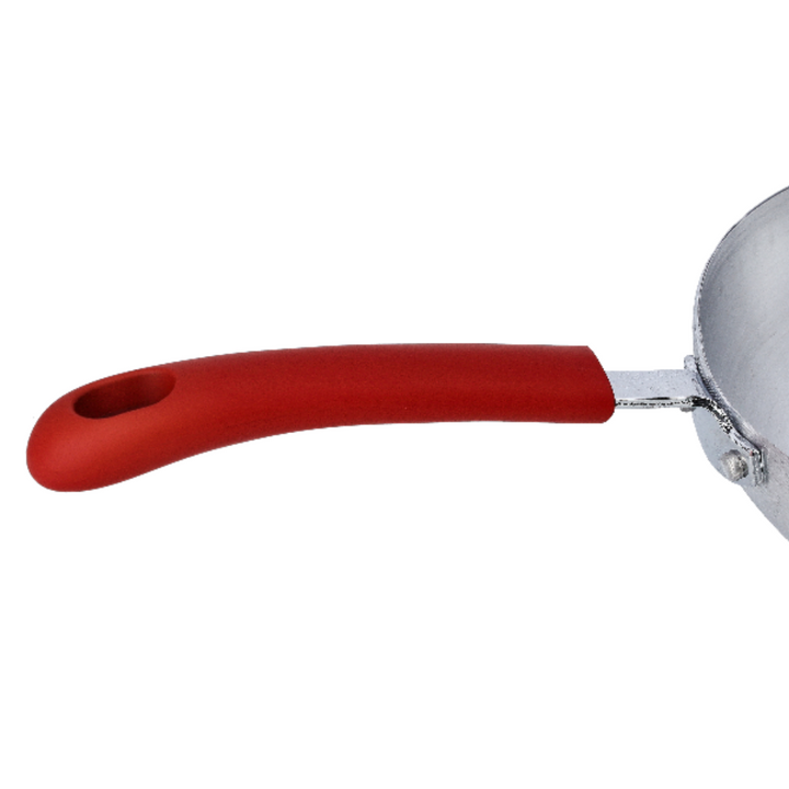 Aluminium Frypan with Bakelite Handle - Silver 24CM 