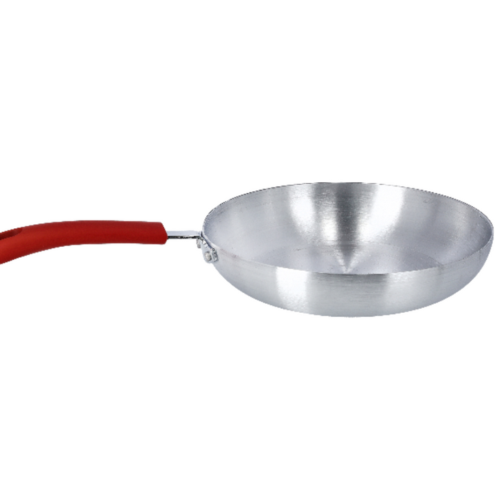 Aluminium Frypan with Bakelite Handle - Silver 24CM 