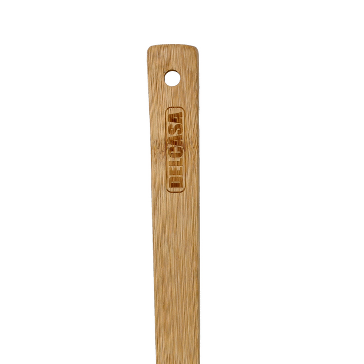 Bamboo Slotted Turner, Natural Bamboo Spoon