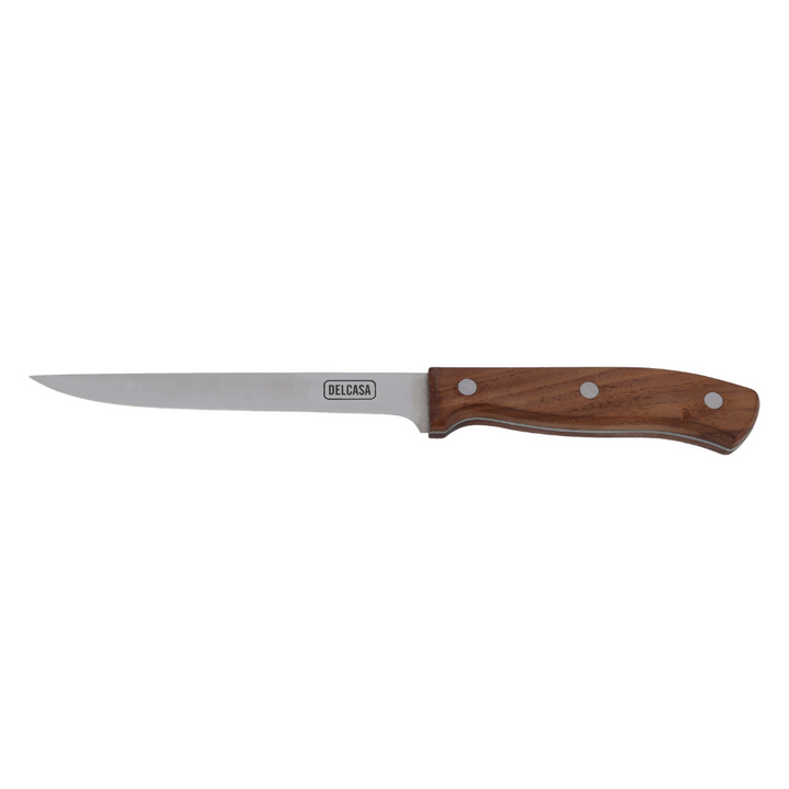 Bonning Knife, Sharpe Stainless Steel Blade, Walnut Wood Handle 6 INCH