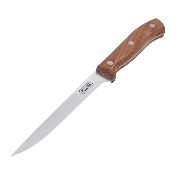 Bonning Knife, Sharpe Stainless Steel Blade, Walnut Wood Handle 6 INCH