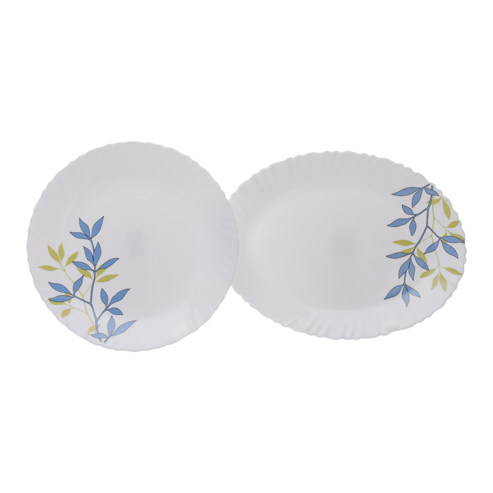 Buy ROYALFORD 44 Pc Opalware Dinner Set with Elegant Floral Design