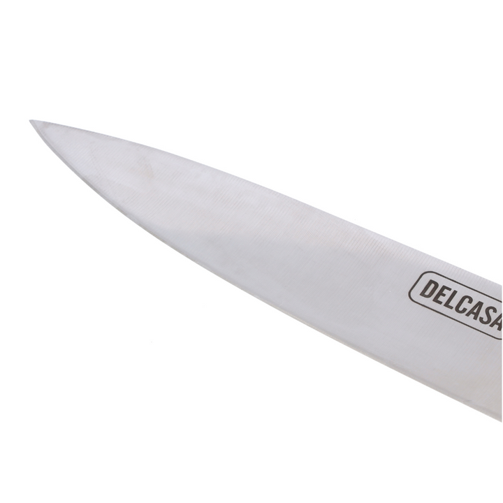 Chef Knife, Sharpe Stainless Steel Blade, Walnut Wood Handle 8 INCH