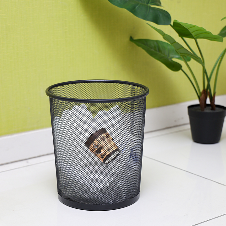 Lightweight Circular Mesh Dustbin