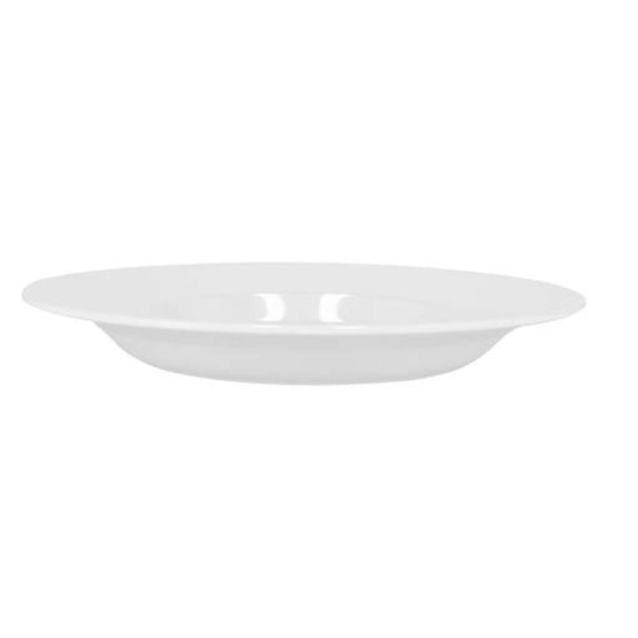 DELCASA 10 Deep Dinner Plate, Melamine (DC2320), Easy Store, Durable, Chip Resistant, Dishwasher Safe.