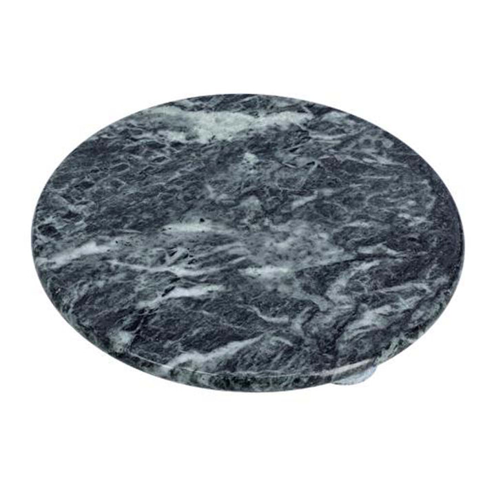 DELCASA 11" Marble Chapati Table - Premium Quality, Eco-Friendly, Natural Marble, Round Cutting for Home/Restaurant Use