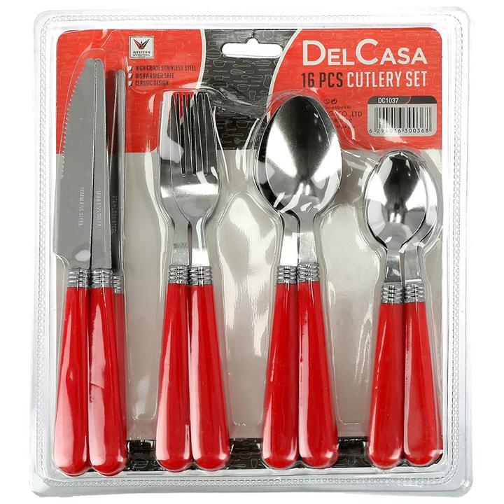 DELCASA 16 Pcs Cutlery Set