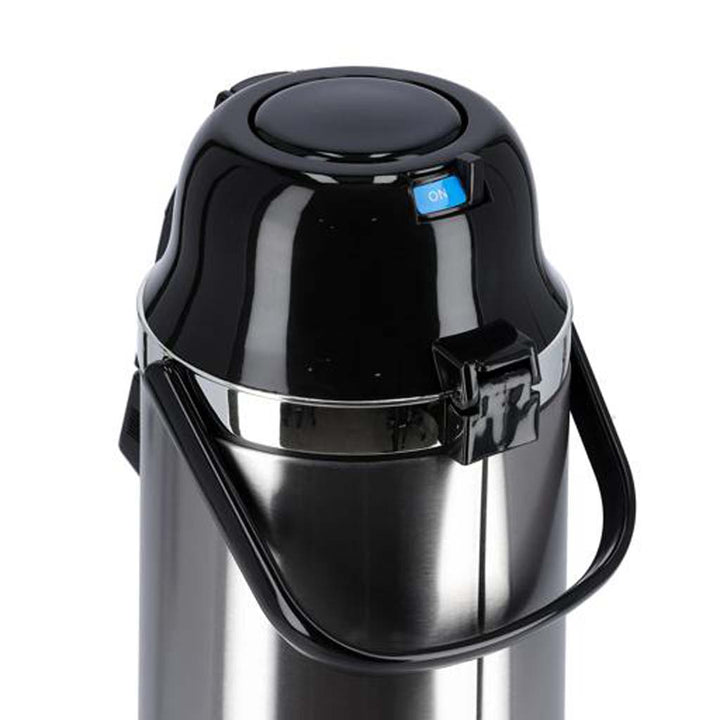 DELCASA  2.50L Airpot Flask - Insulated, Double-Wall Design, Portable for Hot & Cold.