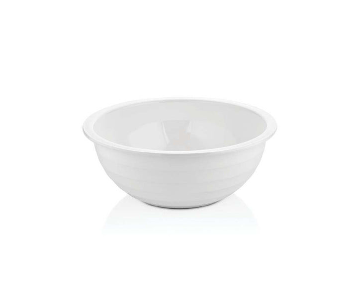 DELCASA 2.5L Soft White Acrylic Bowl