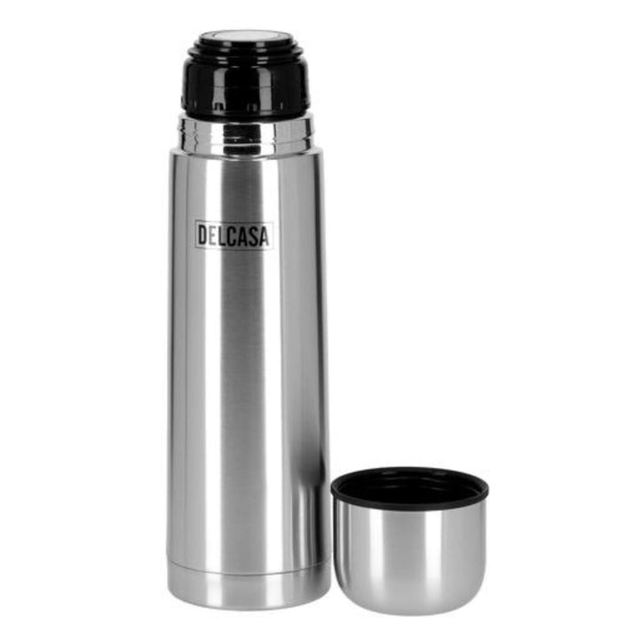 DELCASA 25oz750ml Insulated Stainless Steel Vacuum Flask Water Bottle - Thermos Flask