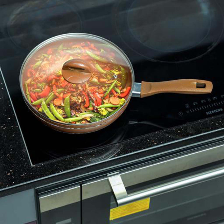 DELCASA 26CM Wok with Cover