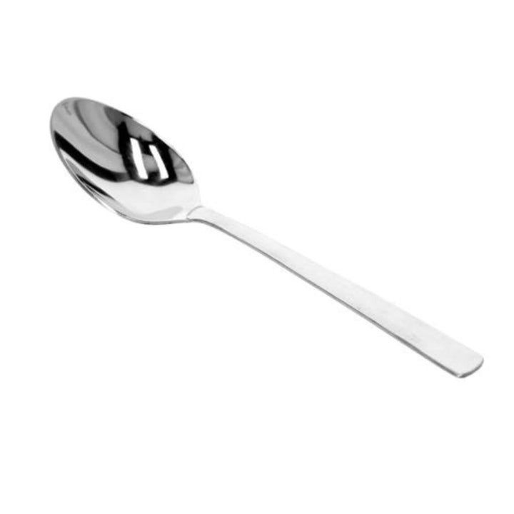 DELCASA 3-Piece Stainless Steel Tea Spoon Set with Plain Pattern, Dishwasher Safe and Mirror Polished Finish