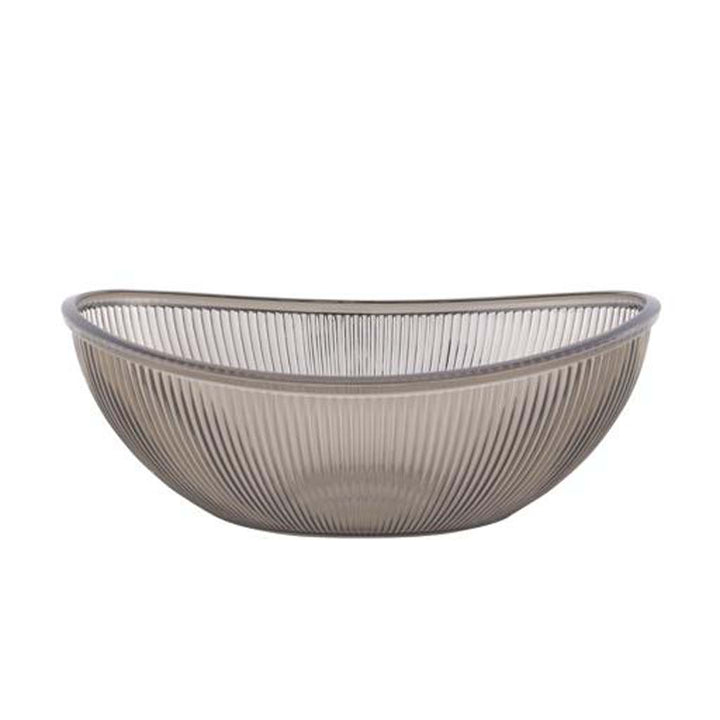 DELCASA 3300ml Smoked Gray Acrylic Bowl