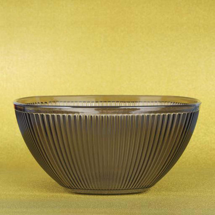 DELCASA 3350ml Smoked Gray Acrylic Bowl