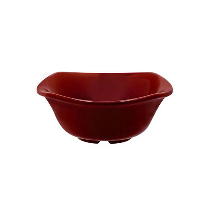 DELCASA 4.5" Melamine Square Bowl, BPA-Free, Durable, Dishwasher Safe