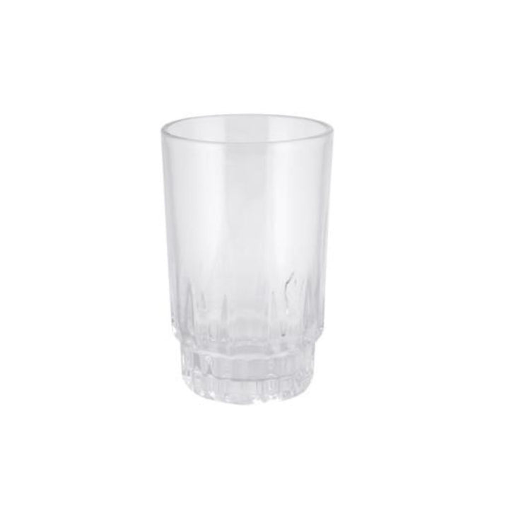 DELCASA 6 Piece Set of 0.270L/9oz Portable Glass Drinking Cups 