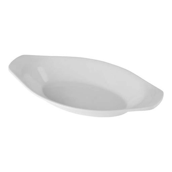 DELCASA 9" Melamine Oval Tray, DC2330 - Dishwasher Safe, Ideal for Serving.