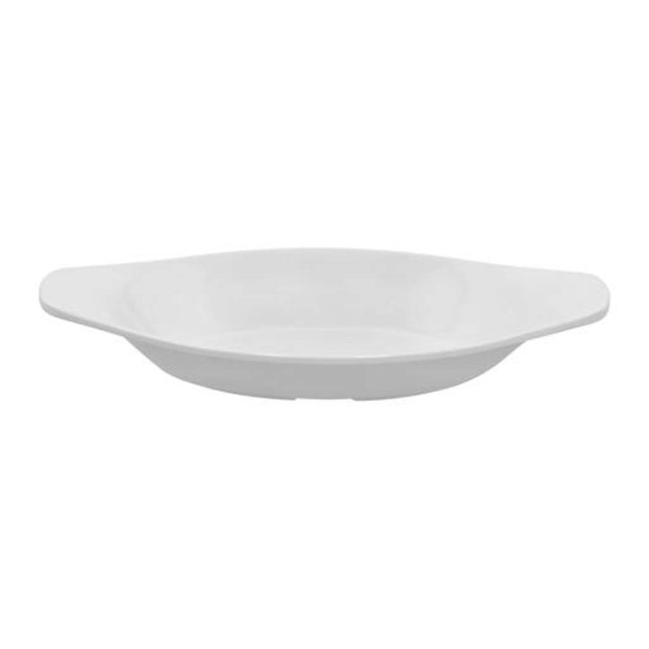 DELCASA 9" Melamine Oval Tray, DC2330 - Dishwasher Safe, Ideal for Serving.